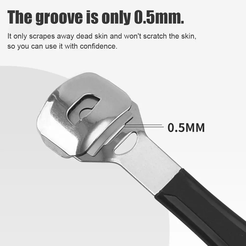 Stainless Steel Callus Shaver Remover with Blade, Pedicure Razor for Feet & Hands Foot Razor Callus Removal Callus Blade Remover Oasis Select