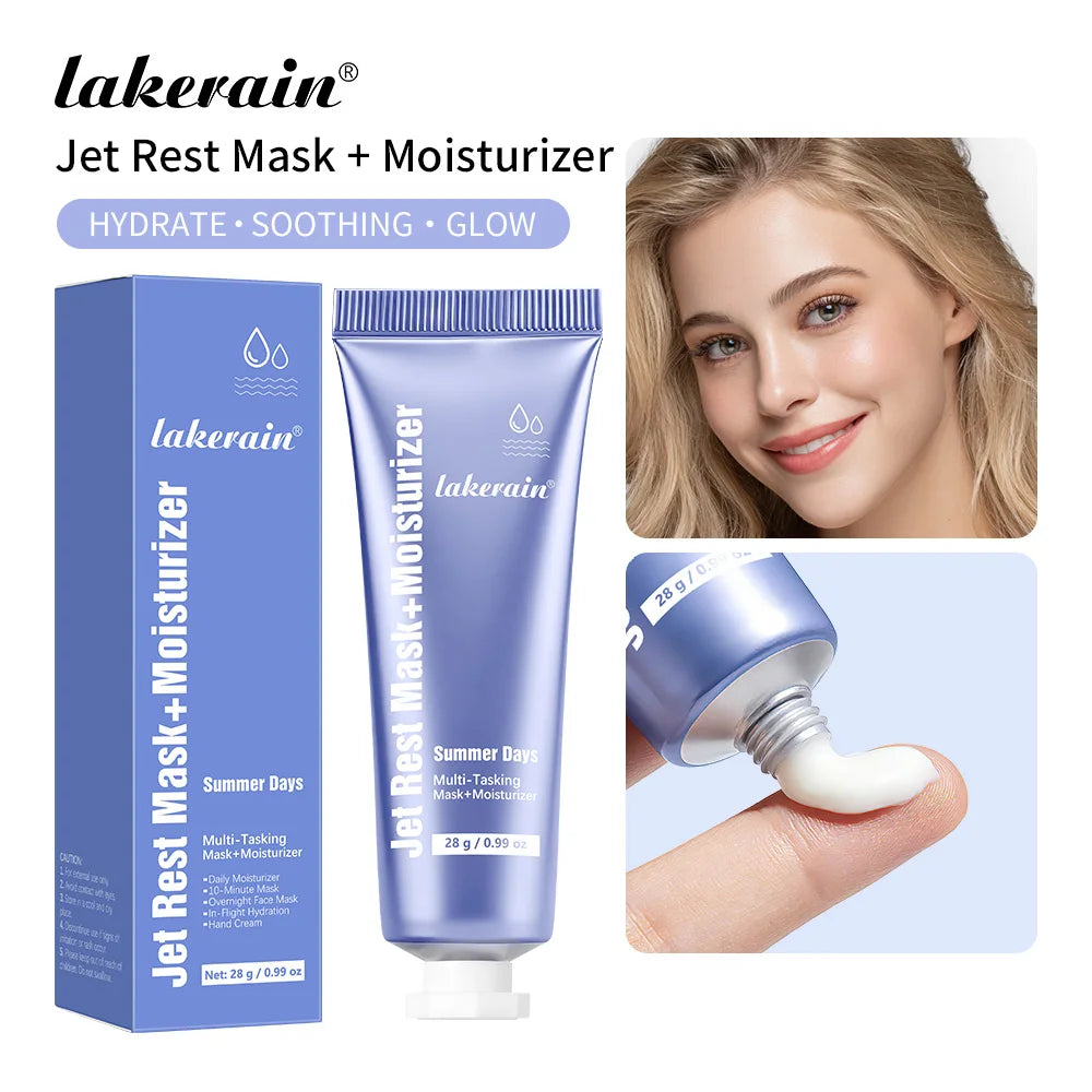2 IN 1 Moisturizer & Mask Nourishing Revitalizing Facial Daily Moisturizer Overnight Face Mask Deep Hydration Skin Care Products Oasis Select 1 pc