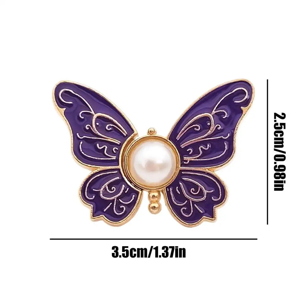 Pants Waist Tightener for Women Butterfly Shape Waist Tightener Buttons 8 Pieces No Sewing Reusable Alloy Clips for Clothing Oasis Select A