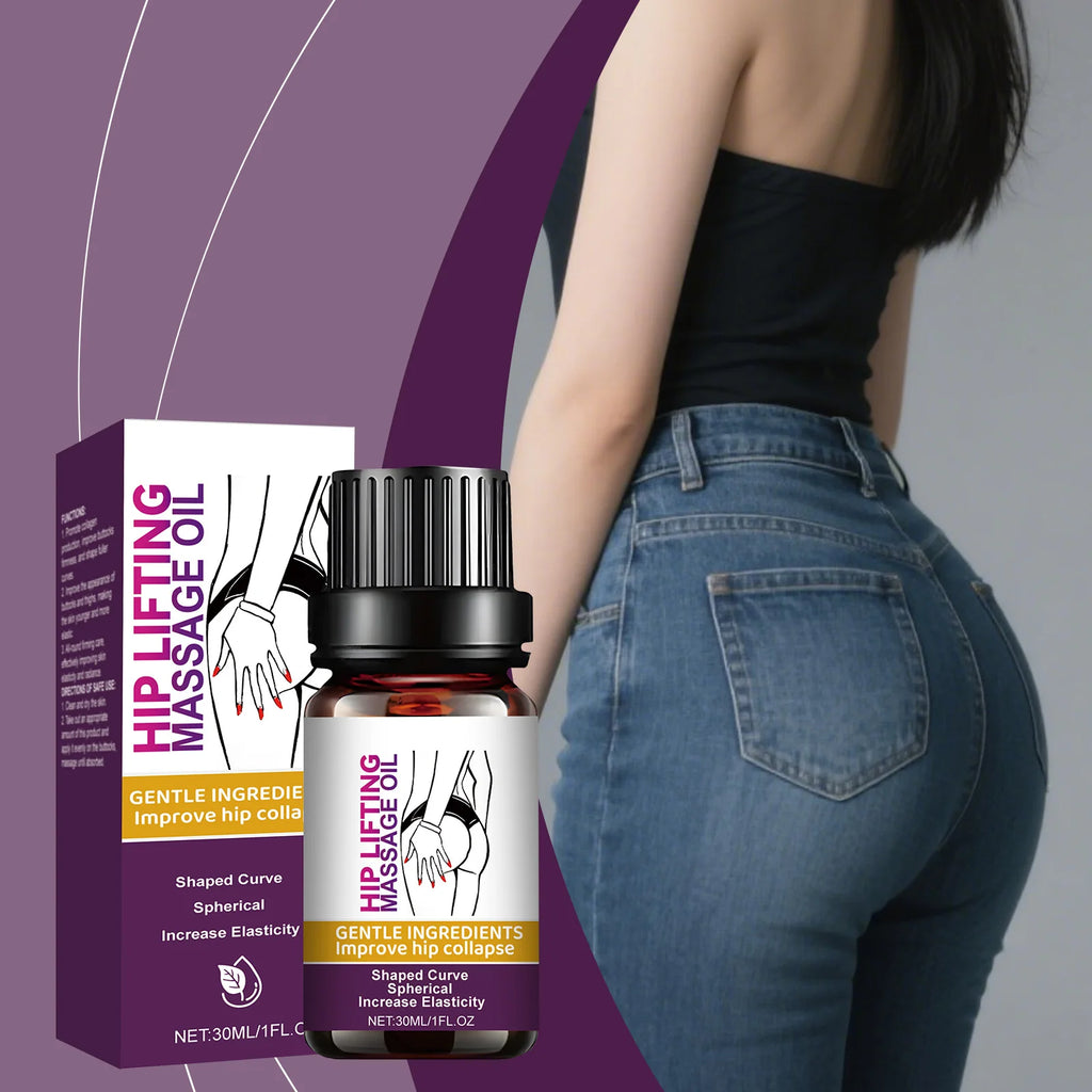 Ricinus Hip Firming Massage Oil – Collagen & Body Shaping 30ml Body Firming Oil Oasis Select