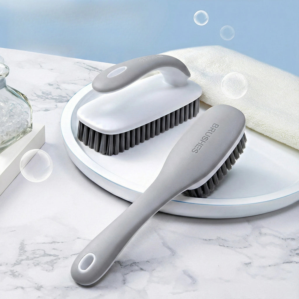 Multifunctional Shoe Brush Laundry Cleaning Brush Set Soft Bristles Household Scrubber for Washing Clothes Sneakers Boot Oasis Select