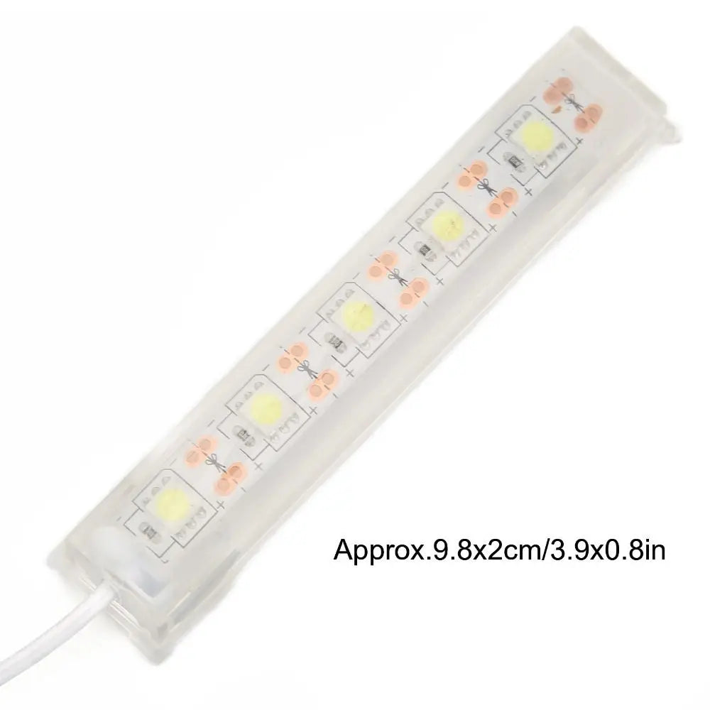 White Light Aquarium LED Light Small Size Soft LED Lighting USB Aquarium Light USB Powered Mini Aquarium Lamp Aquarium Plants Oasis Select