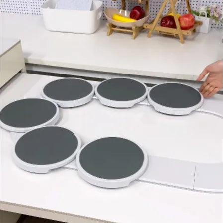 TheLazy Susan Revolution Table Rotating Meal Tray Portable Rotating Tray Oasis Select