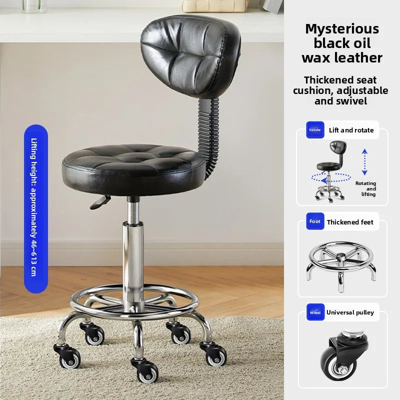 Makeup Stool Writing Study Chair Laboratory Pulley Office Chair Computer Chair Lifting Desk Chair Oasis Select 16