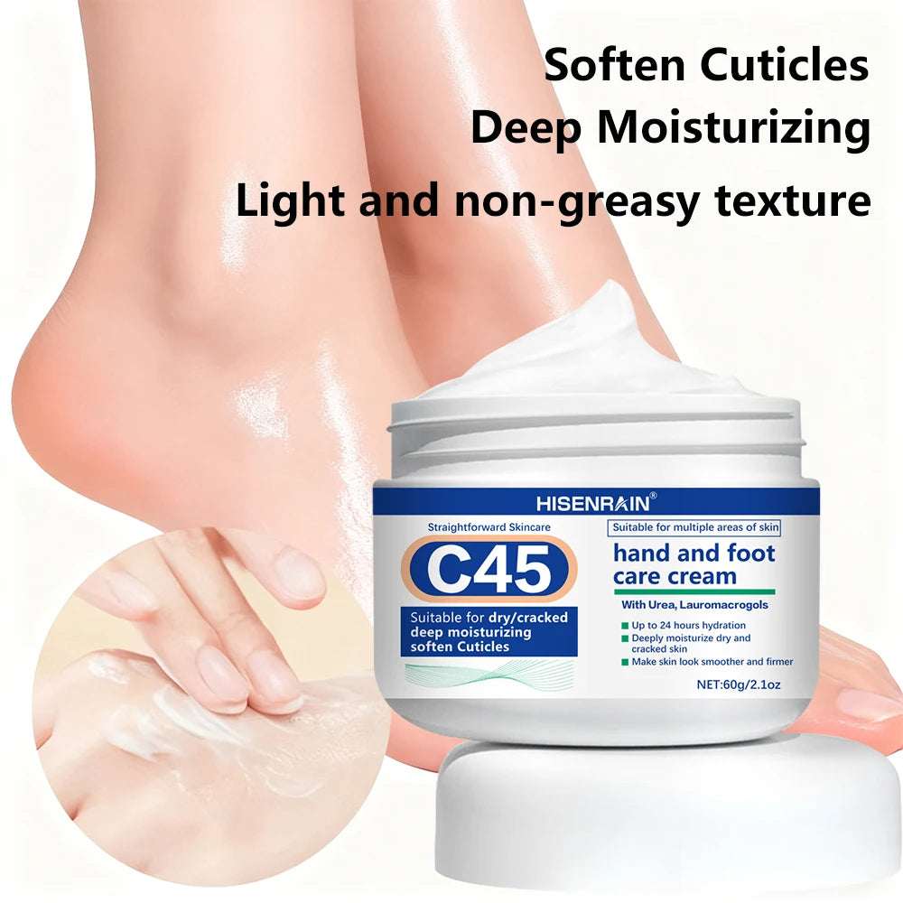 HISENRAIN Coconut Oil Hand & Foot Cream – 24H Deep Moisturizing Hand & Foot Cream Oasis Select
