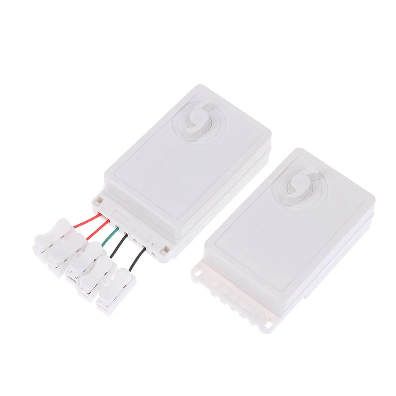 LED String Dimmer EK-04 2/4-Way 8 Function Knob/Solder-Free Type Push Button Type Light Adjustment Controller Oasis Select