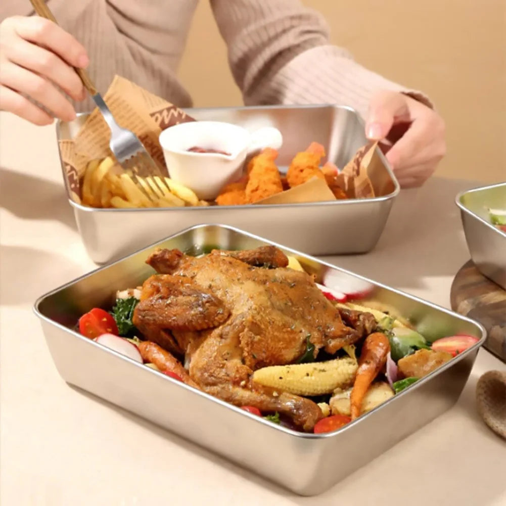 Stainless Steel Leakproof Bento Lunch Box with Lid | Aihogard