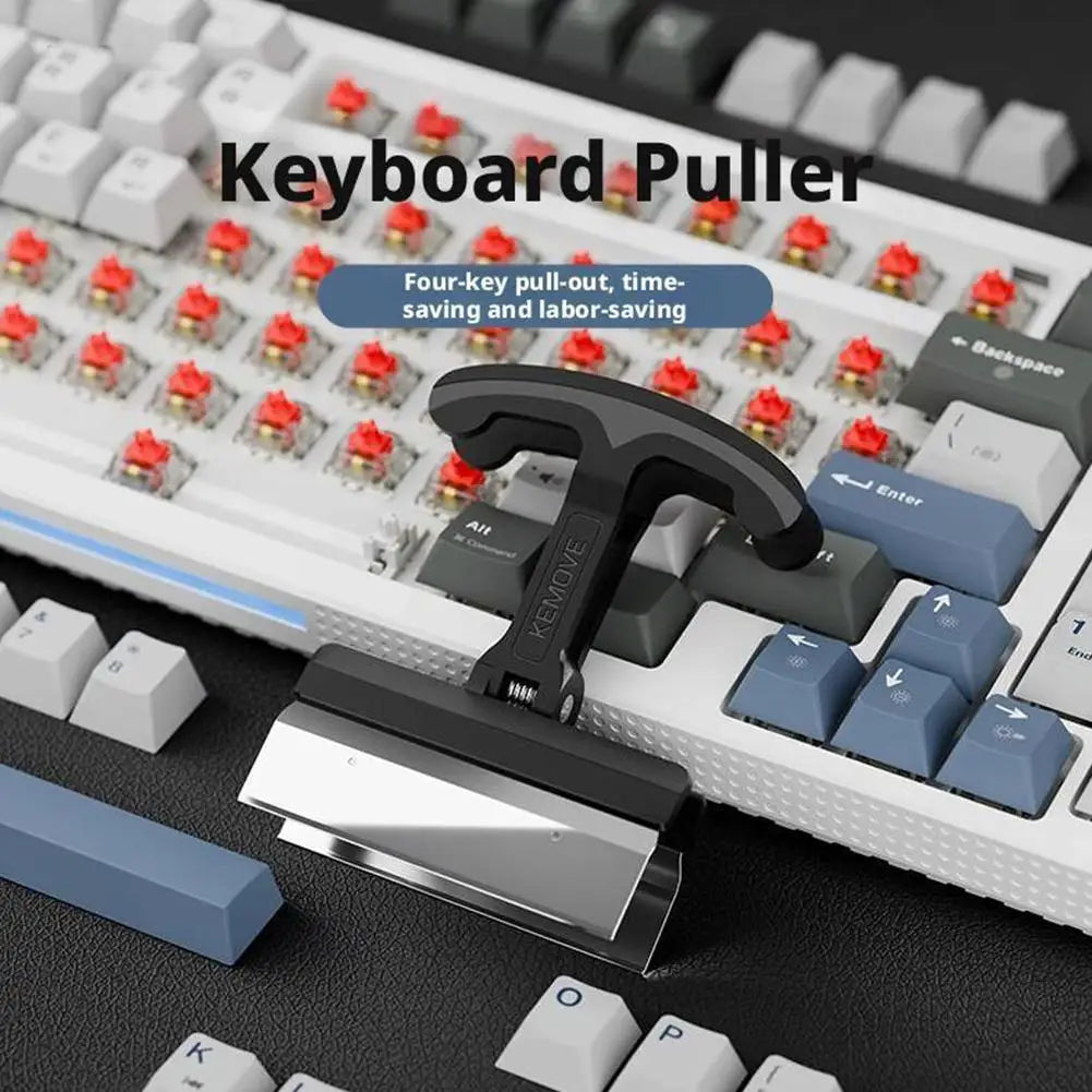 Keycap Puller Tool – 4-Key Remover for Mechanical Keyboards
