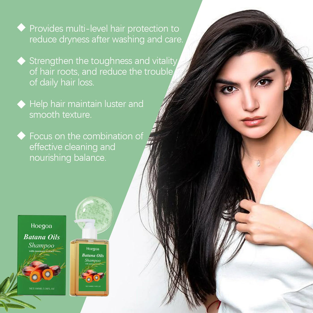 HOEGOA Batana Oil Shampoo – Repair, Nourish & Dandruff Control Nourishing Hair Shampoo Oasis Select
