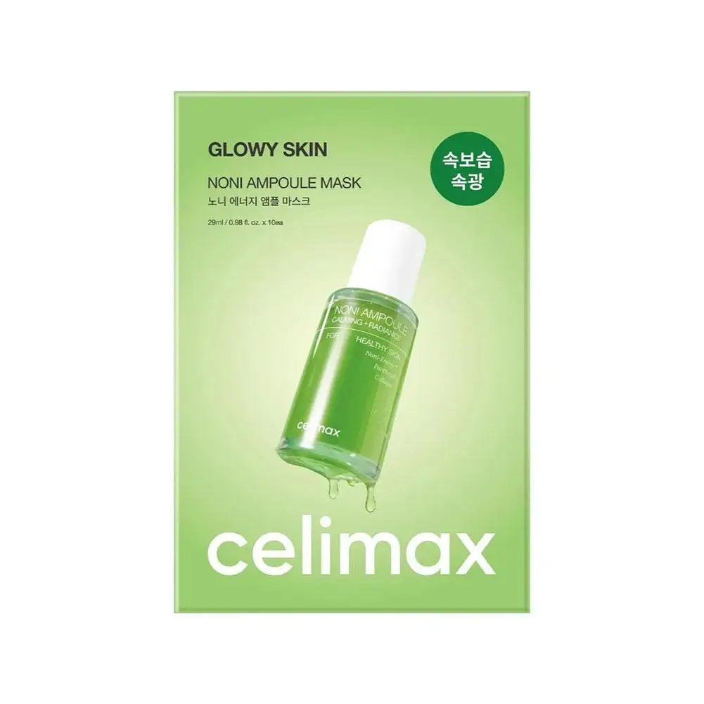 Celimax Noni Fruit Essence Noni Extract Energy Face Facial Skincare Set Korean Anti-Wrinkle Moisturizing Sooth Wrinkle Fine Line Oasis Select Facial Mask A