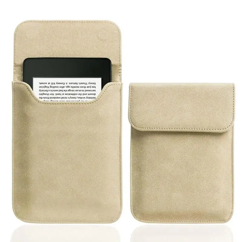 Matte Frosted Carrying Sleeve With Magnetic Closure Soft Lining For Travel Commute Daily Reading Oasis Select A 14x19cm