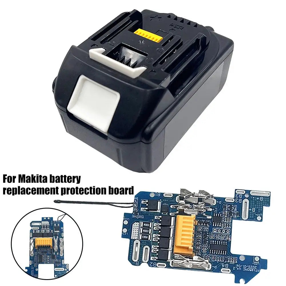 Protection Board For Makita Makita BL1830 BL1840 BL1850 BL1860 18V Lithium-ion Battery BMS PCB Electric Protection Board Oasis Select