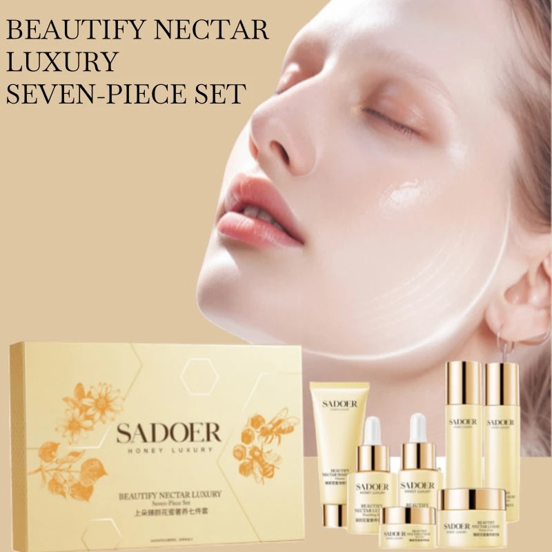 SADOER Flower Nectar 7-Piece Skincare Set | Niacinamide