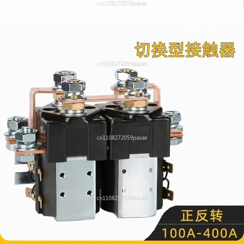 DC Contactor ForCZWH-2T 200A 24V 48V for Electric Vehicles Battery Trucks and Electric Forklifts Positive and Negative Switching Oasis Select