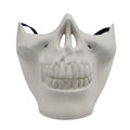 Halloween Skeleton Warrior Half Face Mask | Skull Cosplay