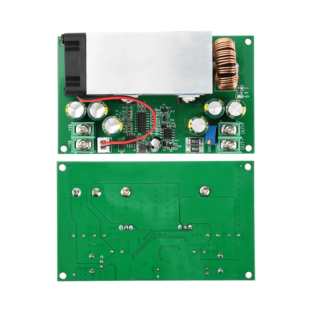 Buck Converter 600W 25A DC-DC 12V-75V TO 5V 19V 21V 24V 48V Adjustable Buck Converter Step-Down Power Module DIY Buck Regulator Oasis Select Green