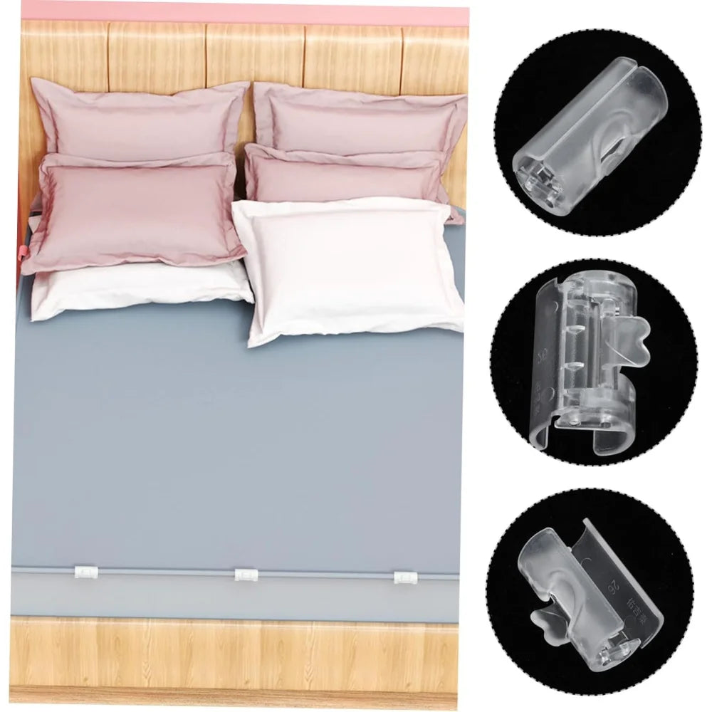 20/40 PCS Bed Sheet Clips Non Slip Adjustable Mattress Fasteners Strong Grip Duvet Holder Universal Bedding Clips Home Hotel Oasis Select