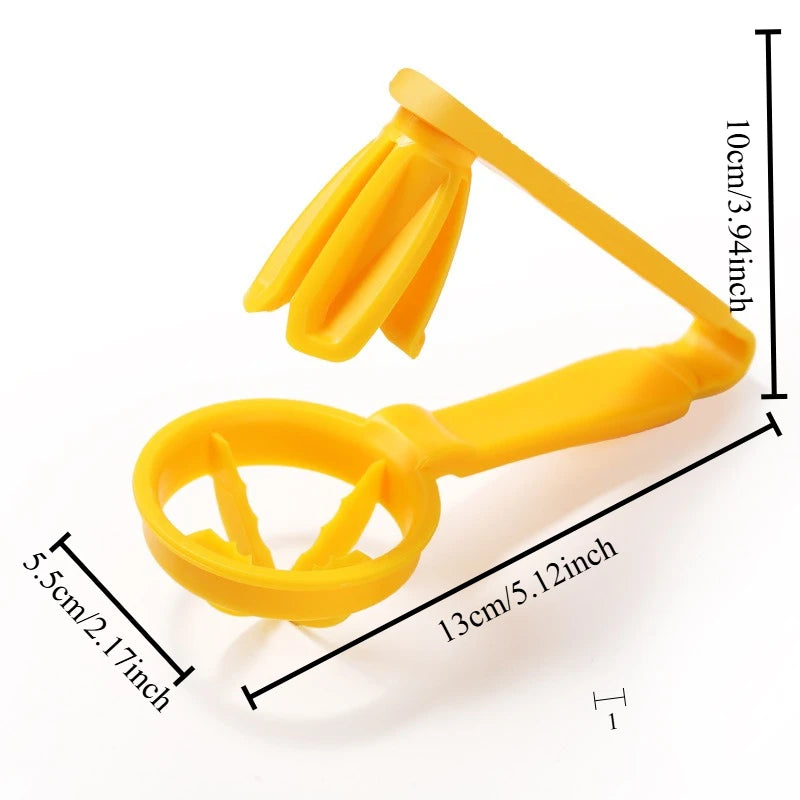 1Pcs Cherry Tomato Grape Strawberry Cutter Multi Fruit Slicer Kitchen Gadget for Perfect Cuts Safety Material Oasis Select Yellow