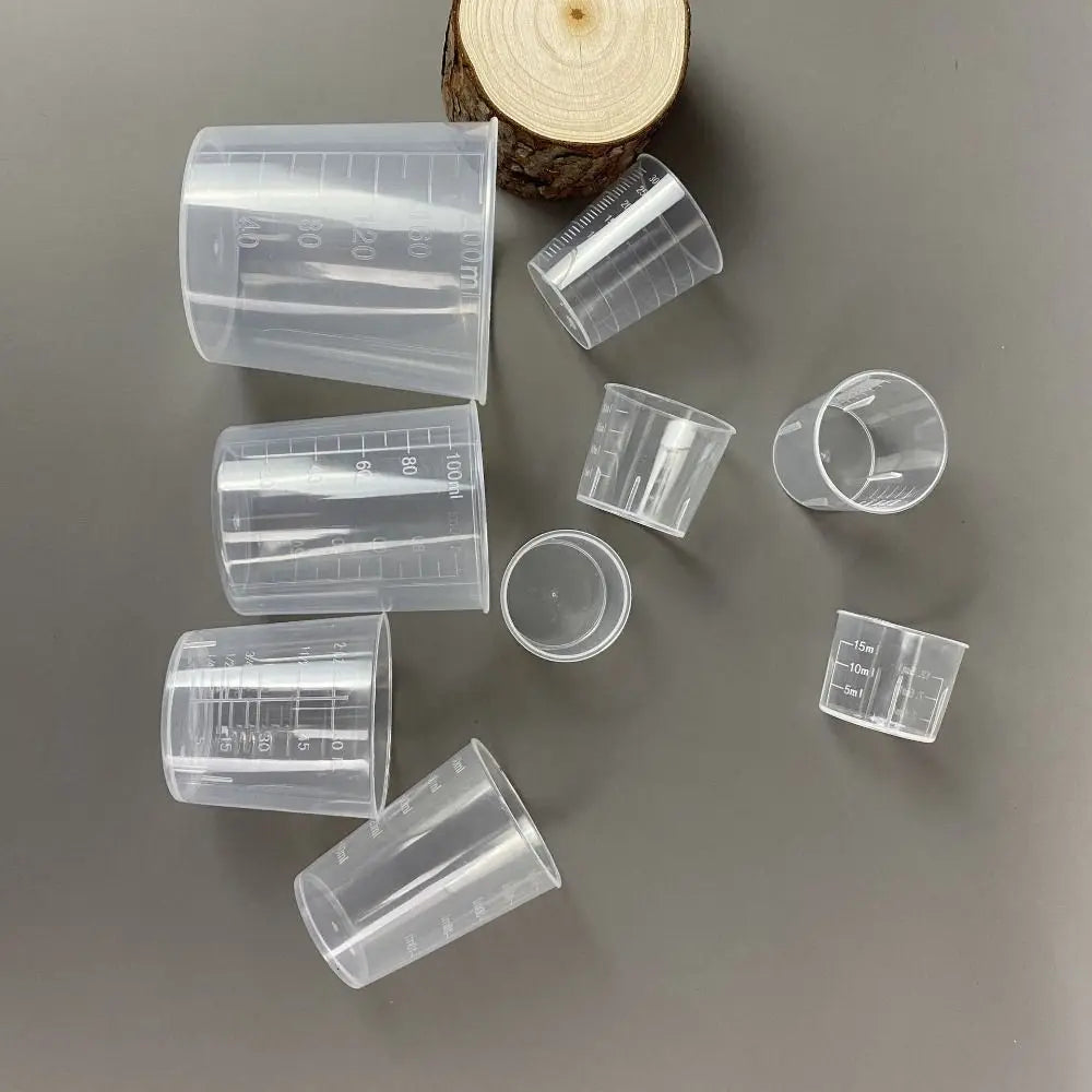 Clear Graduated Measuring Cup Mini Scale Laboratory Beaker Measuring Tools Graduated Transparent Mixing Cup Kitchen Baking Oasis Select