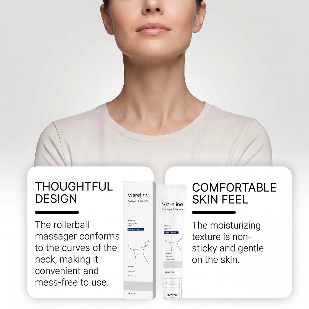 Collagen Neck Firming Cream Deep Hydration Moisturize Anti-Aging Anti-Wrinkle Tighten Smooth Fine Lines Lifting Neck Care Cream Oasis Select