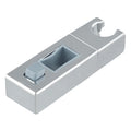 Square Tube Chrome Shower Rail Head Slider Bar Holder Adjustable Bracket Home Improvement Bathroom Accessories For Shower Oasis Select 30x18mm China Mainland