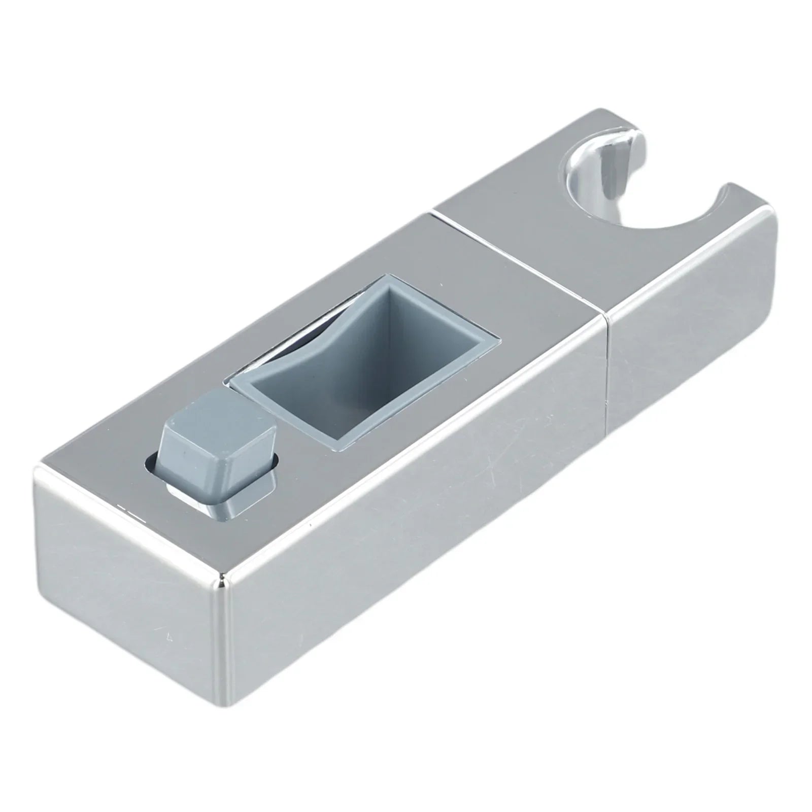 Square Tube Chrome Shower Rail Head Slider Bar Holder Adjustable Bracket Home Improvement Bathroom Accessories For Shower Oasis Select 30x18mm China Mainland