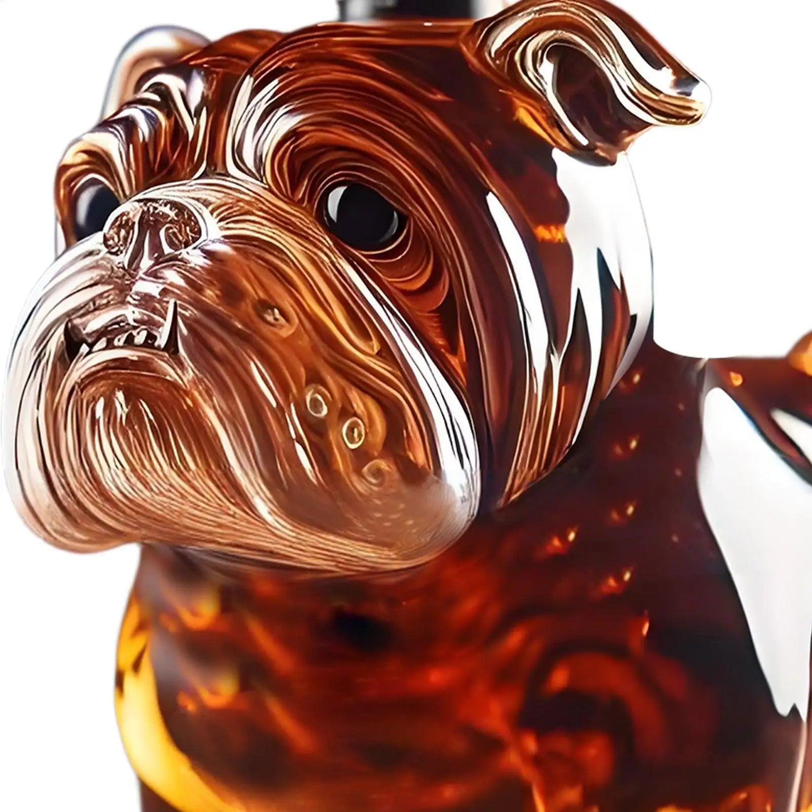 Funny Dog Whiskey Bottle Unique Dog Decanter Glass Collectible Novelty Animal-shaped Bottle For Men Home Tasting Beer Bachelor Oasis Select