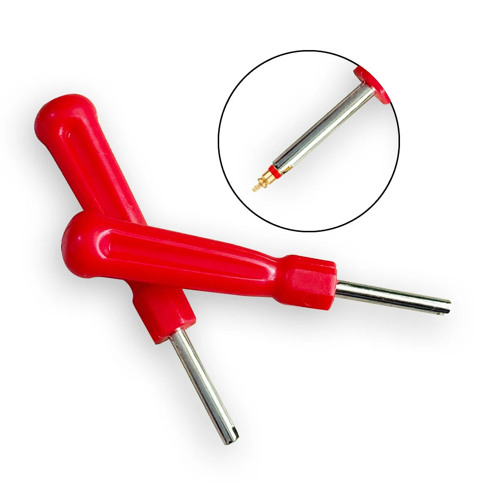 Portable Tire Valve Core Remover Installer Tool Removal Tool Car Bike Bicycle Motorcycle Tire Repair Tools Wrench Screwdriver Oasis Select