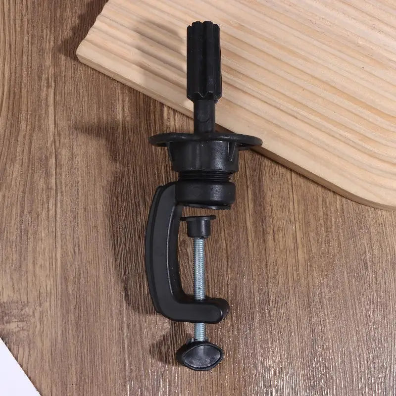 1/2/5Pcs Adjustable Plastic Mini Wig Head Stand Table Clamp Hair Accessory Tool Training Mannequin Holder For Wig Making Oasis Select 1Pc