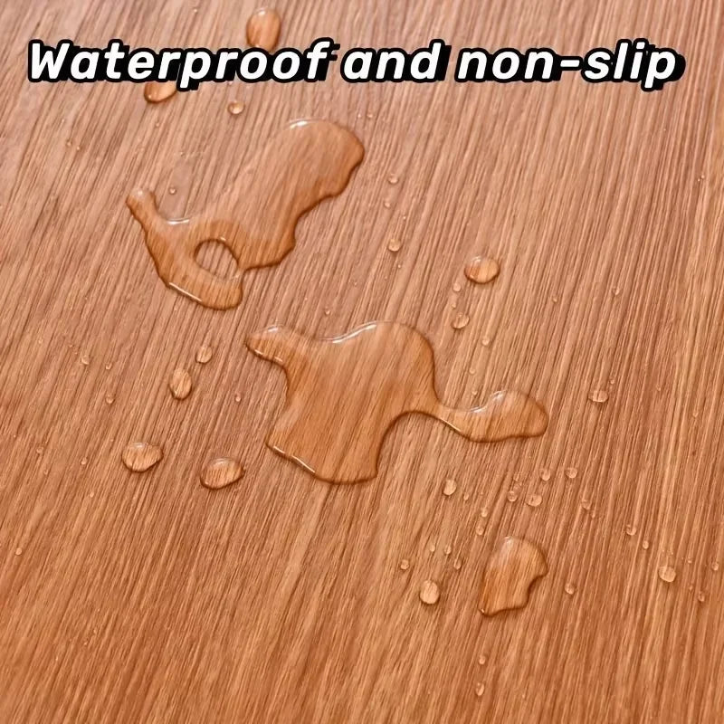 Wood Grain Self-Adhesive 40cm Wide Moisture-Proof And Stain-Resistant Background Wall Bedroom Kitchen And Floor Stickers. Oasis Select