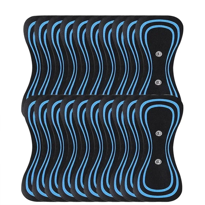 10PCS Portable Mini Electric Neck Back Massager Cervical Massage Patch Stimulator Massage Patch Replacement Patch Oasis Select 6.5x15cm 10pcs