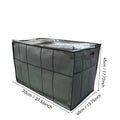 1pc Large Capacity Storage Bag with Zipper - Heavy-Duty Gray Moving Box Suitable for Clothes, Bedding,Luggage & Travel Organizer Oasis Select 1pc