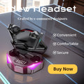 New TWS Gaming Earbuds Wireless Bluetooth Earphones With Mic Bass Audio Sound Positioning 9D Stereo Music HiFi Headset For Gamer Oasis Select Black