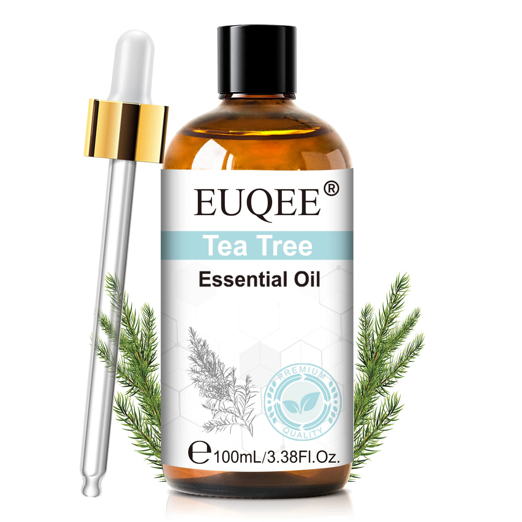 EUQEE 100ml Essential Oils – Lavender, Vanilla, Lemon & Cinnamon