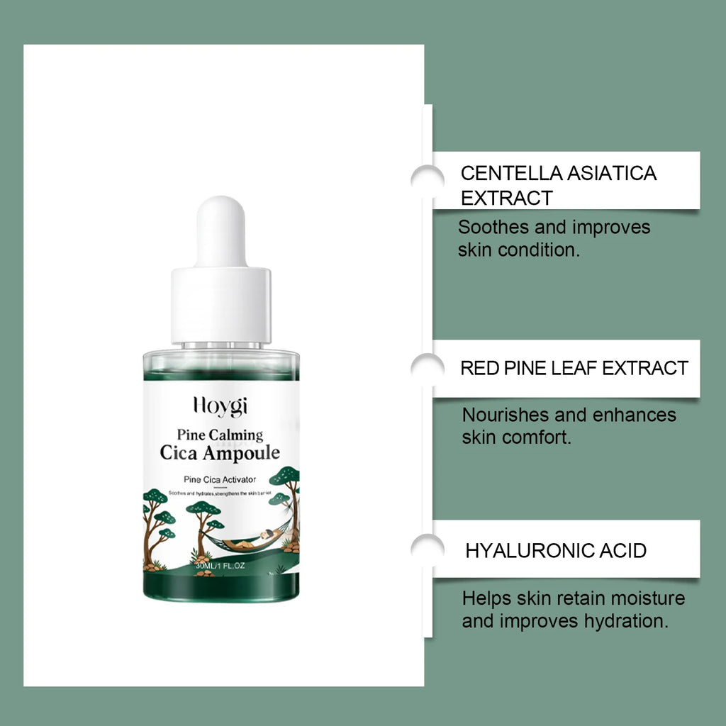 Hoygi Pine Cica Ampoule Serum – Hyaluronic Acid & Centella Face Serum Ampoule Oasis Select