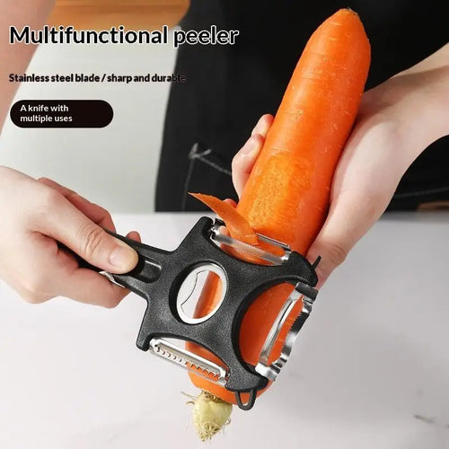 6 In 1 Creative Stainless Steel Fruit Peeler Handheld Vegetable Peeling Tool Plastic Separator Fruit Cutter Kitchen Tools Oasis Select