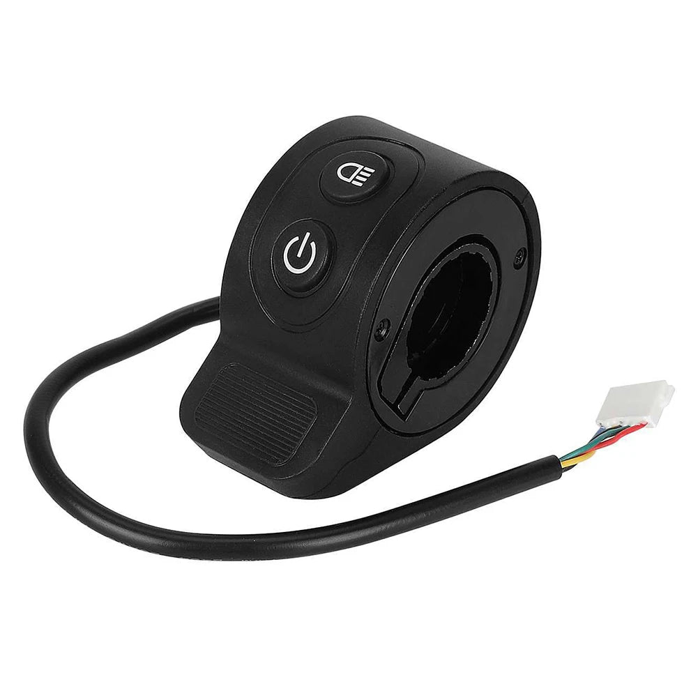 Electric Scooter Accelerator Parts Spare Speed Controller Accessories Easy Installation High Quality Long Lasting Oasis Select Black