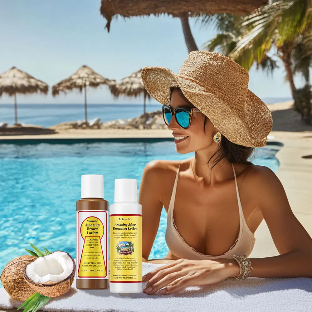 Bronze Tanning Booster Lotion – Waterproof, Coconut, 100ml Tanning Booster Lotion Oasis Select