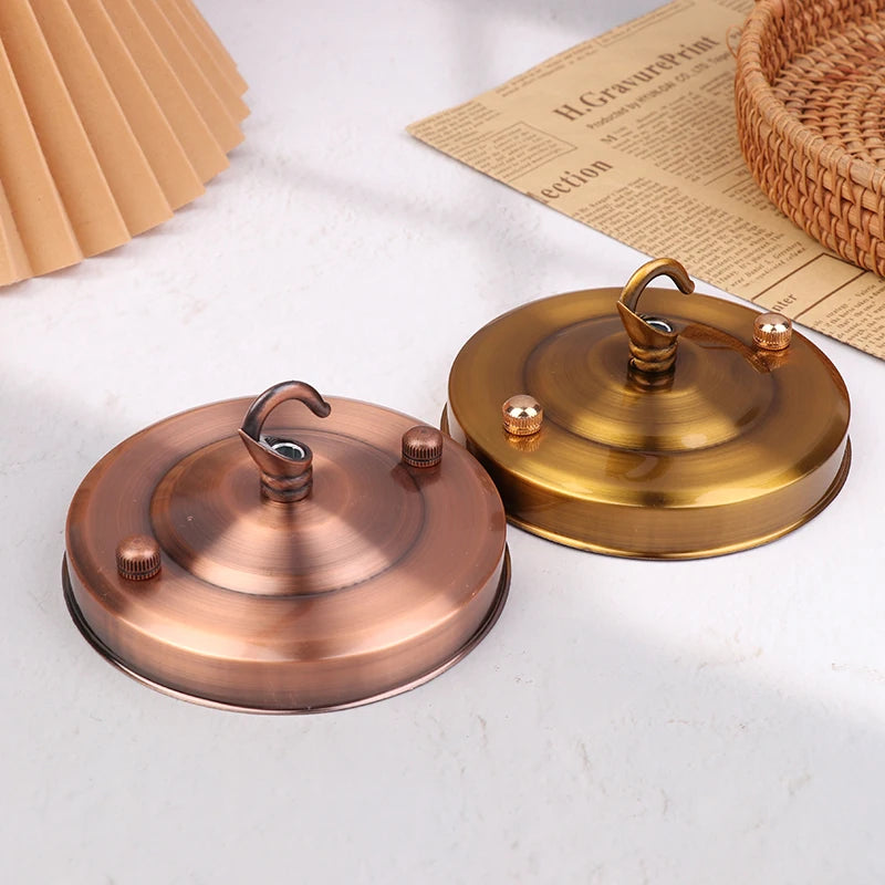 1Pc Lamp Part Ceiling Plate Holder Fitting Wall Hook Light Living Room Pendant Plate 10.5*6cm Household DIY Chandelier Decor Oasis Select