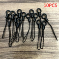 10-Pack Lanyard Lariat Cords with Lobster Clasp & Keyring