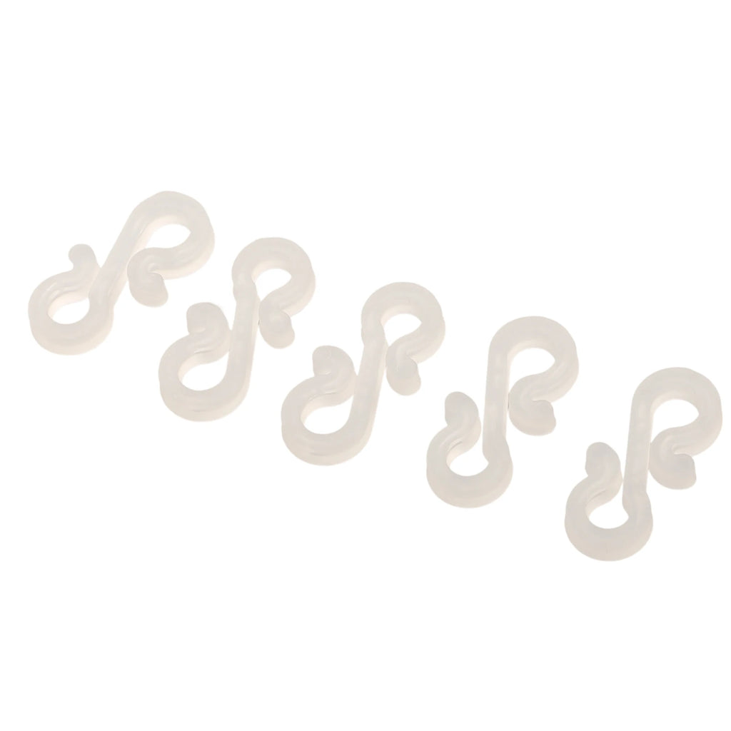 Mini Gutter Hooks Outdoor Light Clips Outdoor Space Holiday Decorations Reusable Secure Fixation Easy Installation Oasis Select