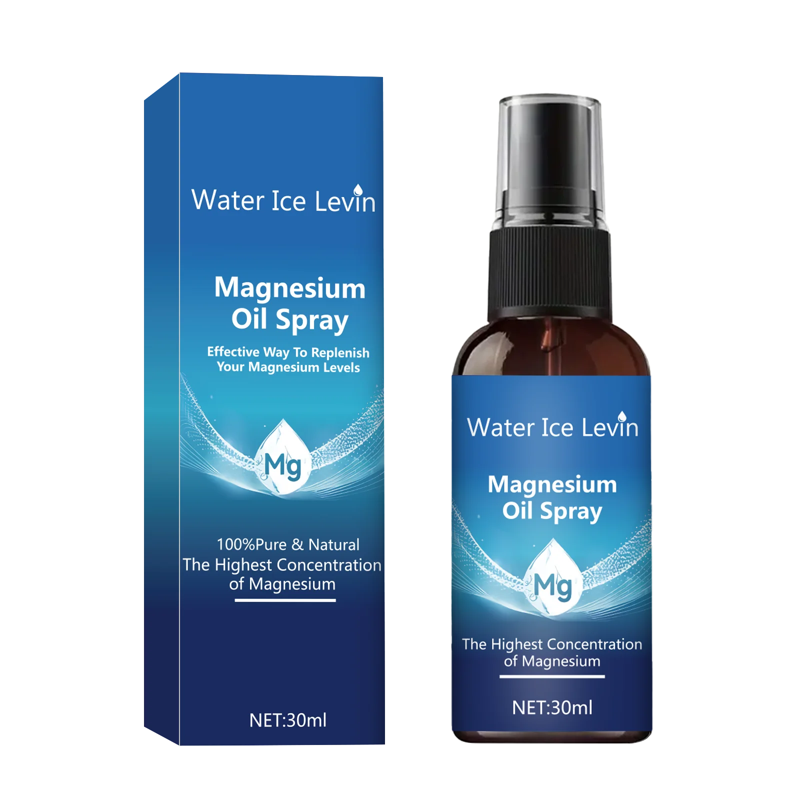Magnesium Oil Spray face and body skin care essential oil moisturizing massage essential oil Oasis Select 1pcs