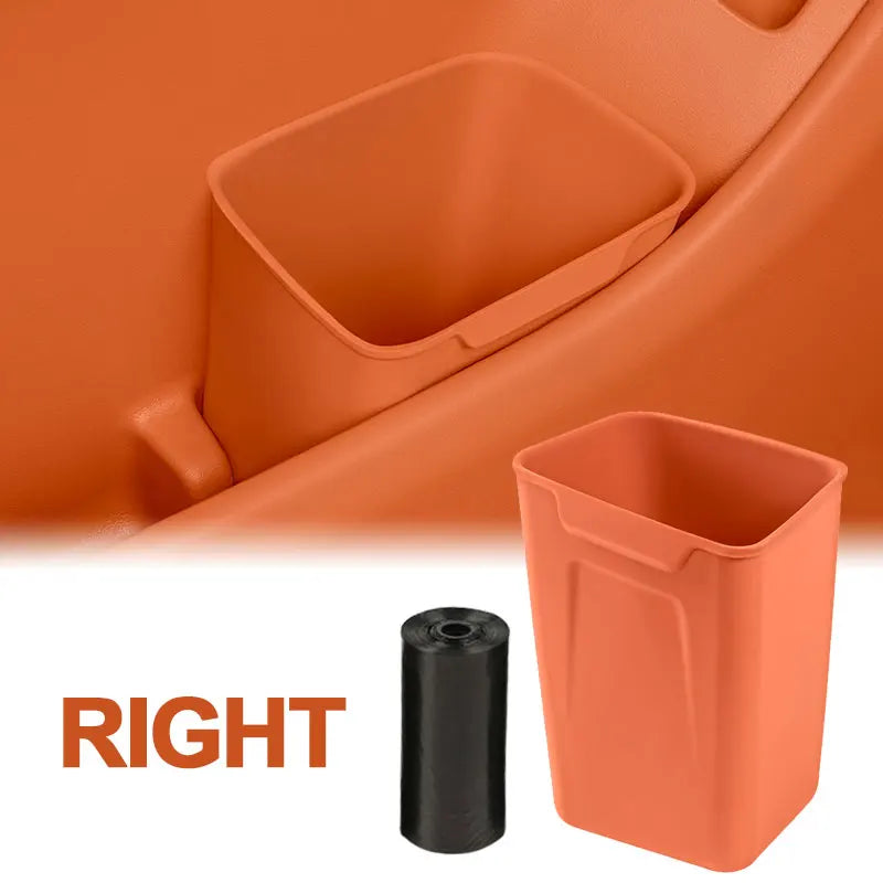 Car Door Storage Box Trash Can Multifunctional Silicone With Garbage Bags Door Bucket Umbrella Organizer For Car Accessories Oasis Select B RIGHT 1