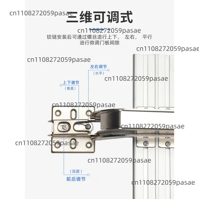 Cabinet Damping Hinge System – Soft Close Corner & Wardrobe