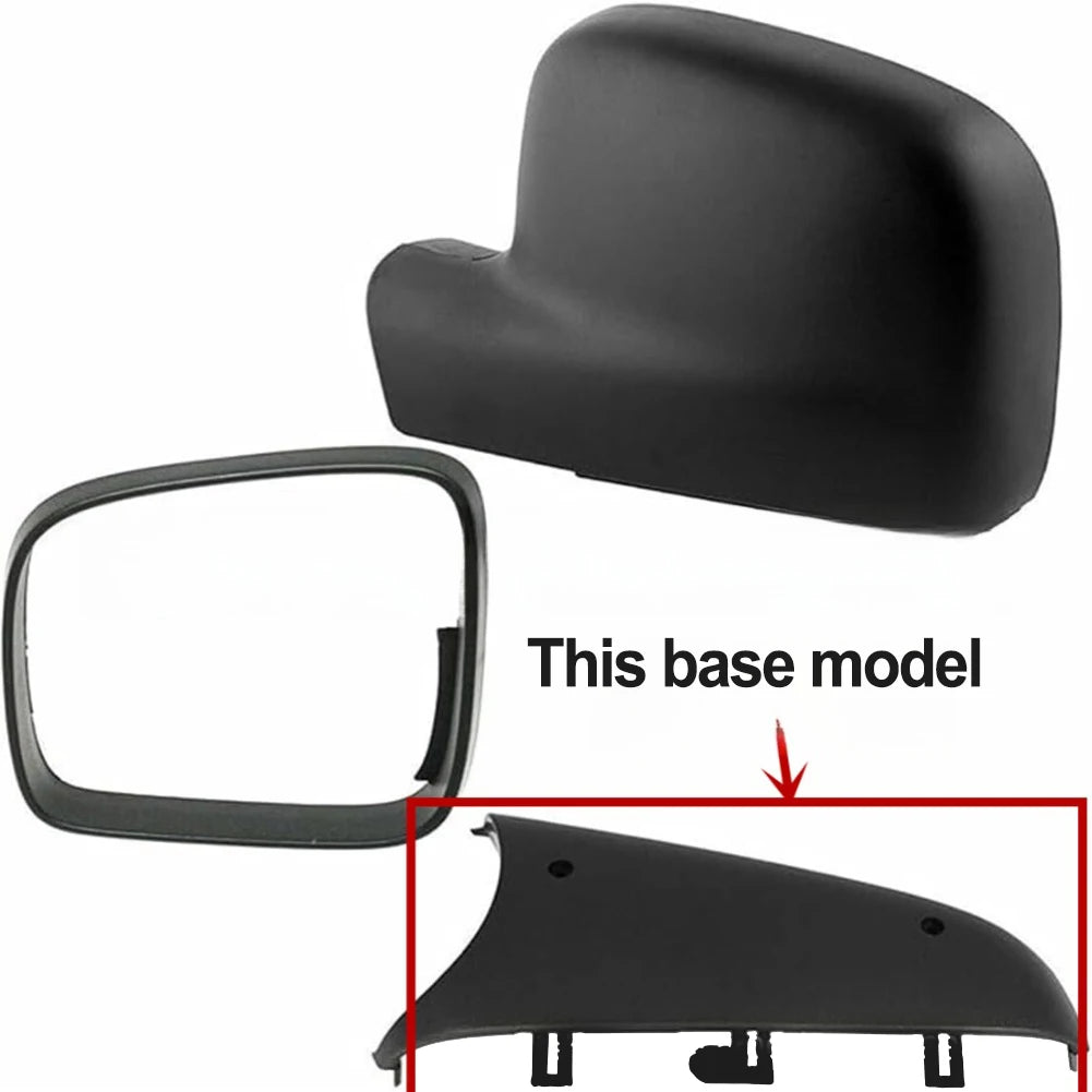 1/2pcs Left Right Side Rearview Mirror Cover Mirror Cap Cover Mirror Cap Bottom FOR Caddy Mk3 2004-2015 For T5 7E1857603 Oasis Select