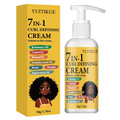 YUITIKUE 7-in-1 Curl Defining Cream – Hydrating Hold, No Frizz