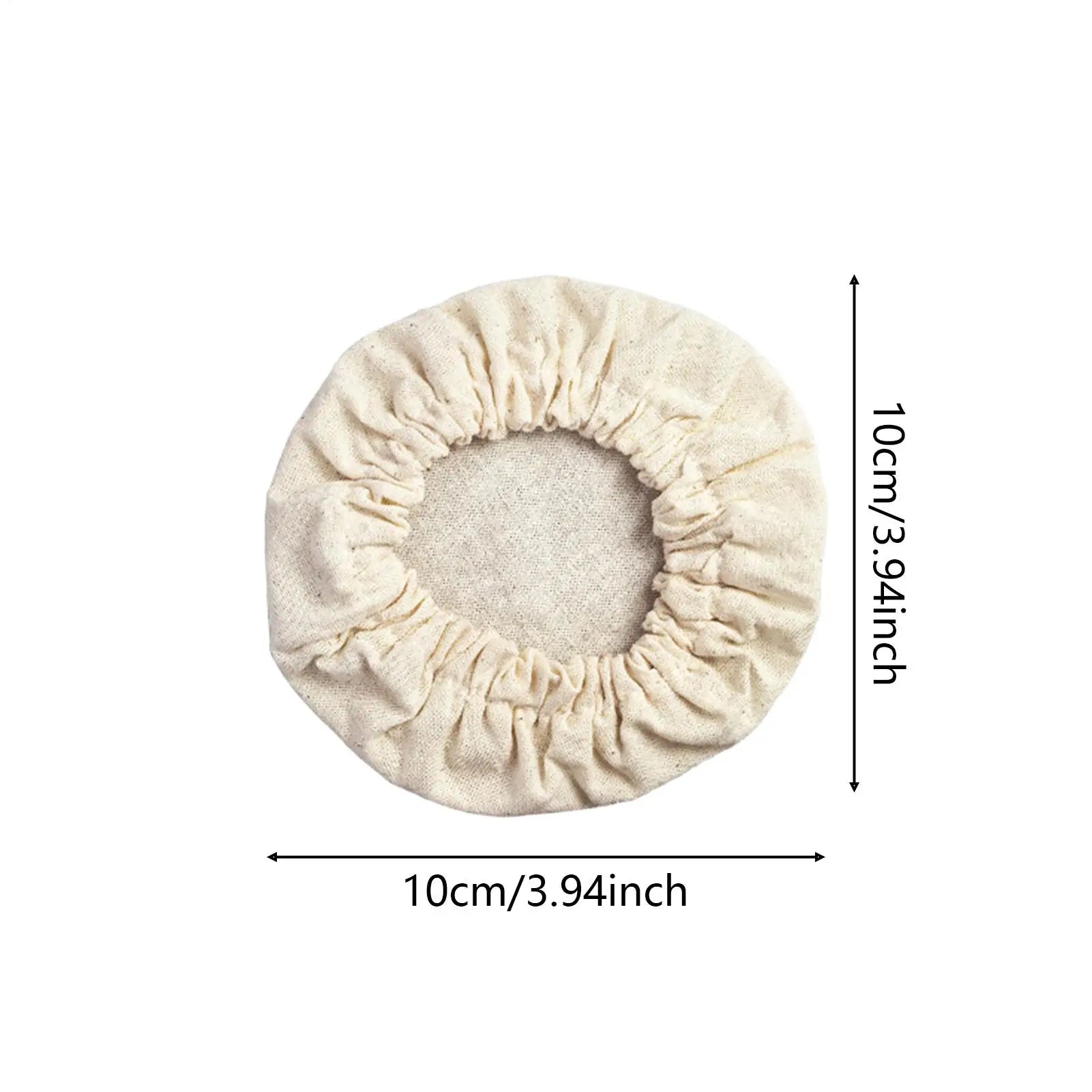 Elastic Cloth Jar Covers 4Pcs Reusable Cloth for Sourdough Starter Jars Elastic Bread Fermentation Cover Bread Proofing Cover Oasis Select