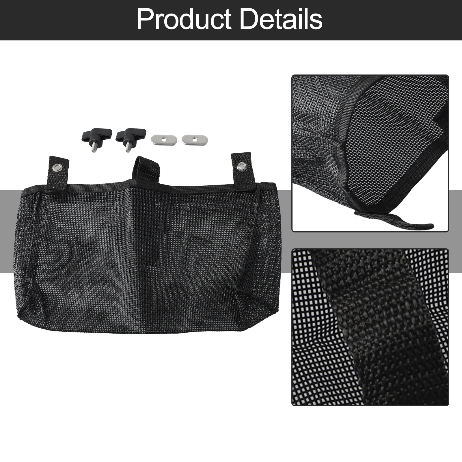 Marine Bag Pouch Organization Storage Lightweight Mesh Nylon Tackle Accessories Beer Boat Camping Canoe Gear Kayak Oasis Select