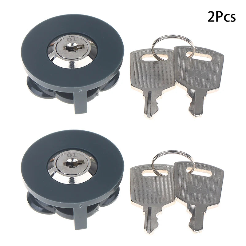 Socket Lock With Key Lockable Power Anti-Theft Lock Child For Protection Zinc Alloy Socket Lock Household Safety Lock Oasis Select 2SET