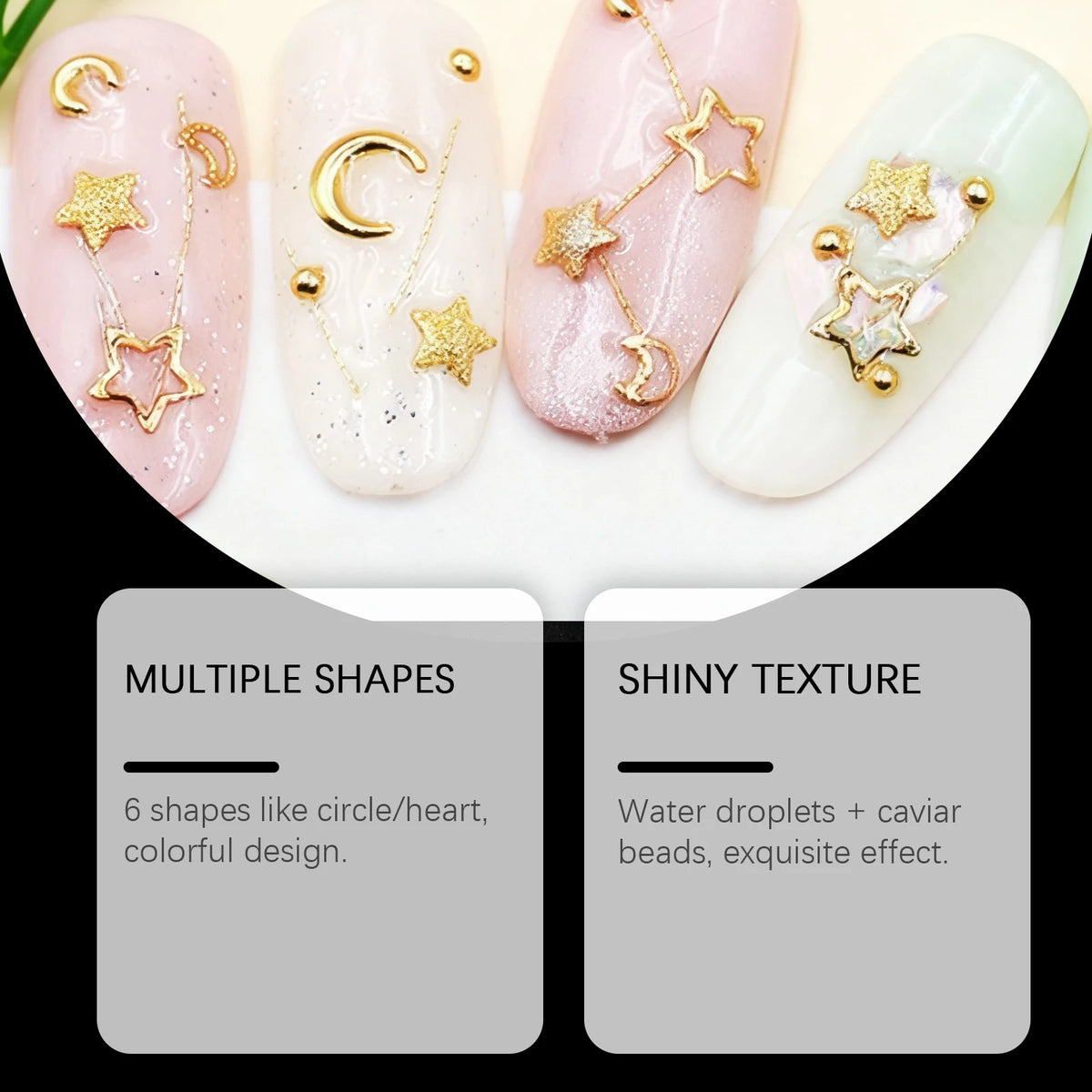 Nymixa DIY Nail Art Kit – 12 Color Pens & Glitter Decorations Nail Art Kit Oasis Select